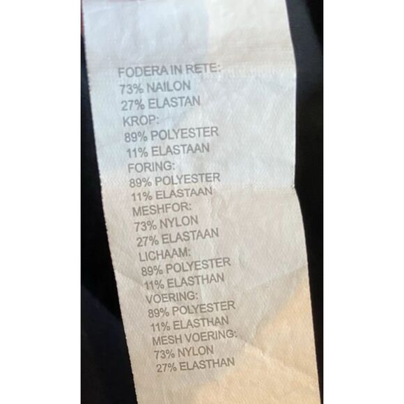 Fabletics Women's Sports Bra Size Large Pull Over Black - Picture 11 of 11